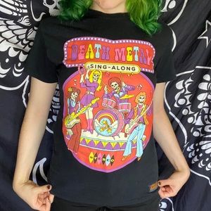 Steven Rhodes Black Death metal t shirt. Mens size small.